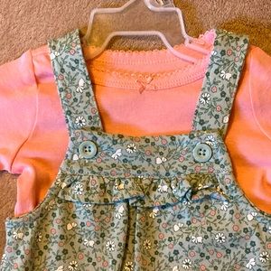 Carters baby girl overalls